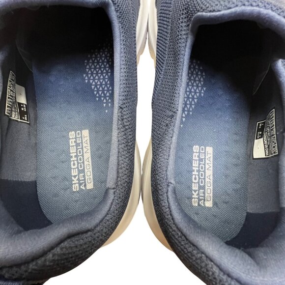 Skechers Men’s Navy Blue GoWalk Evolution Ultra Slip-On Comfort Shoes Size 9.5 - Picture 4 of 9